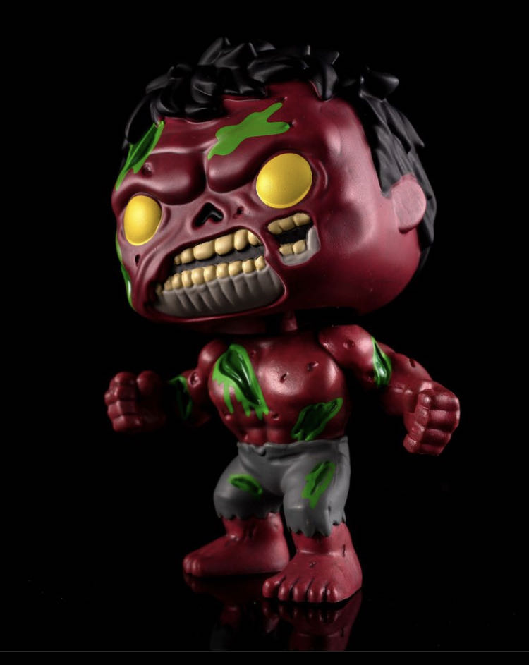 Zombie Red Hulk - Zombies vinyl figure collectible [Barcode 889698544740] - Main Image 4