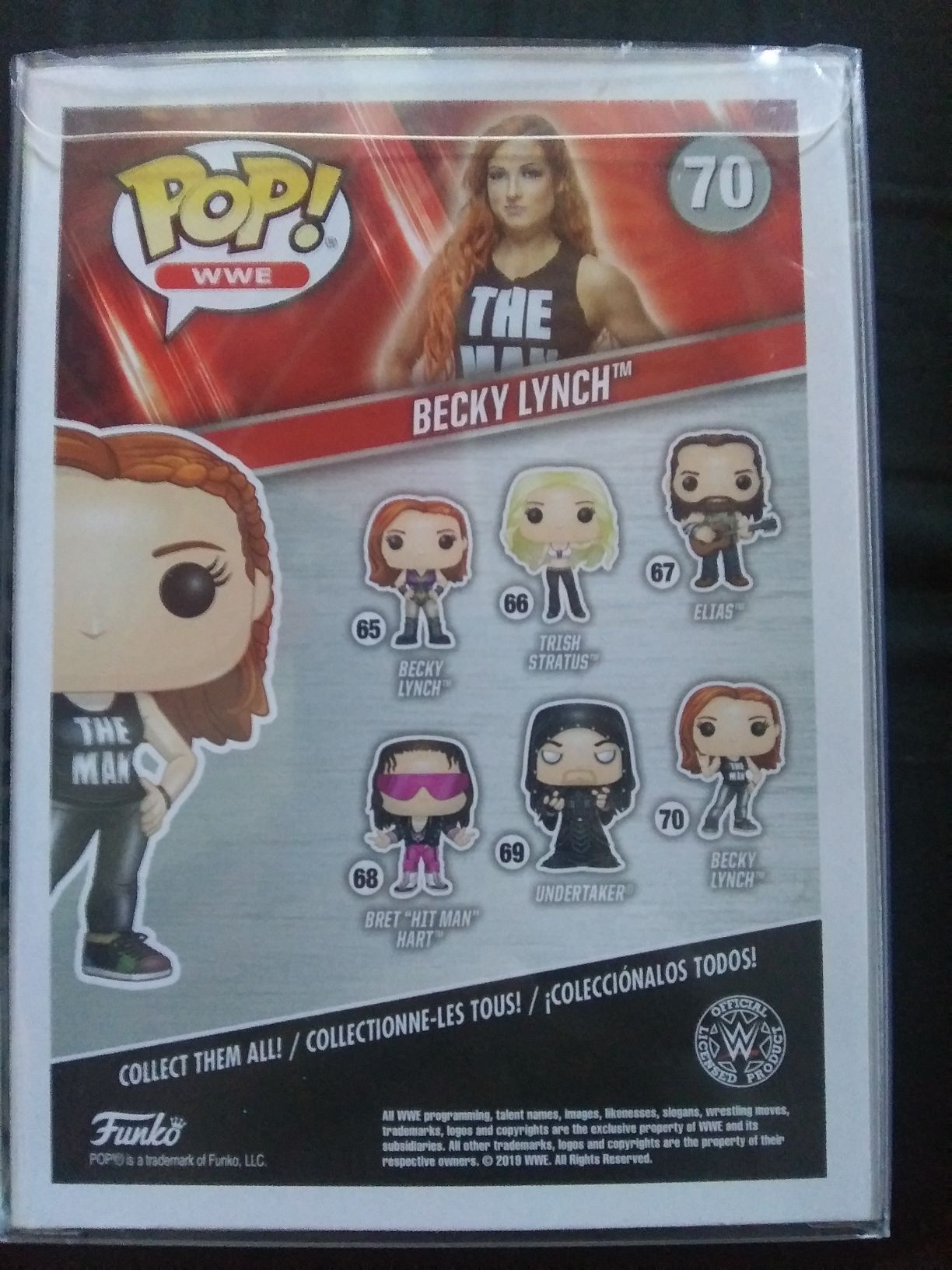 Becky Lynch - WWE vinyl figure collectible - Main Image 2