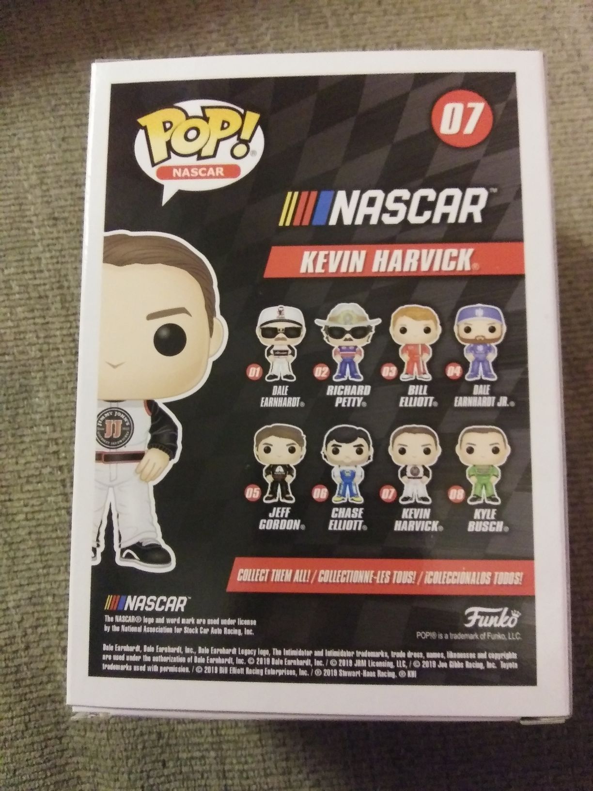 Kevin Harvick  vinyl figure collectible [Barcode 889698379618] - Main Image 2