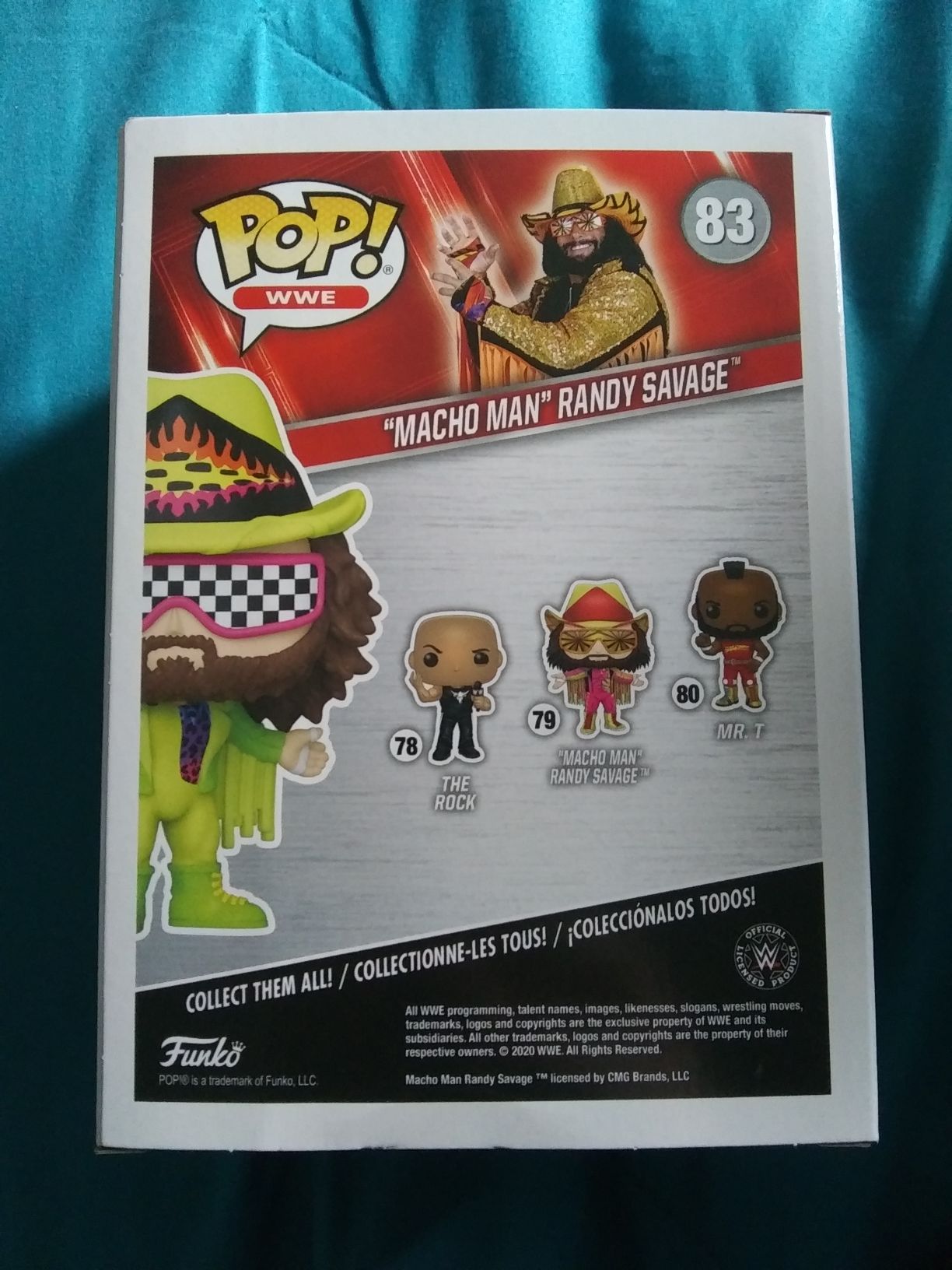 Macho Man Randy Savage - WWE vinyl figure collectible [Barcode 889698542944] - Main Image 2