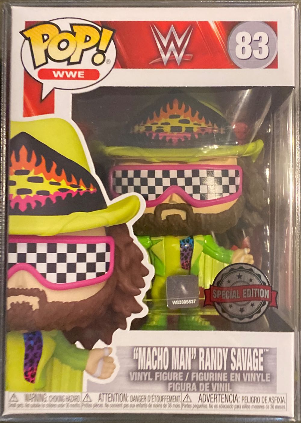 Macho Man Randy Savage - WWE vinyl figure collectible [Barcode 889698542944] - Main Image 3