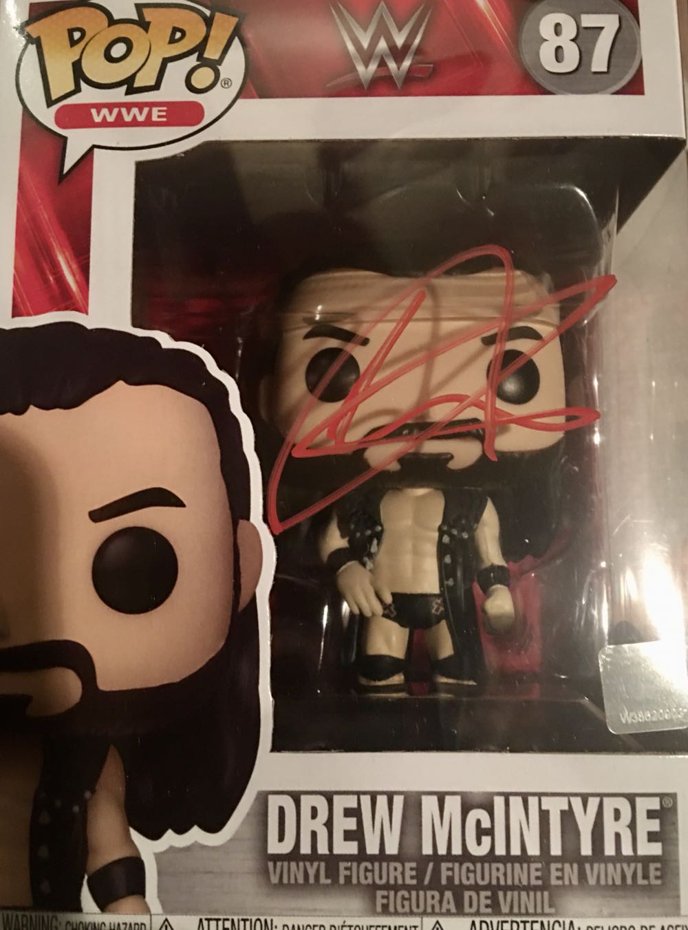 Drew McIntyre  - WWE vinyl figure collectible [Barcode 889698546621] - Main Image 3