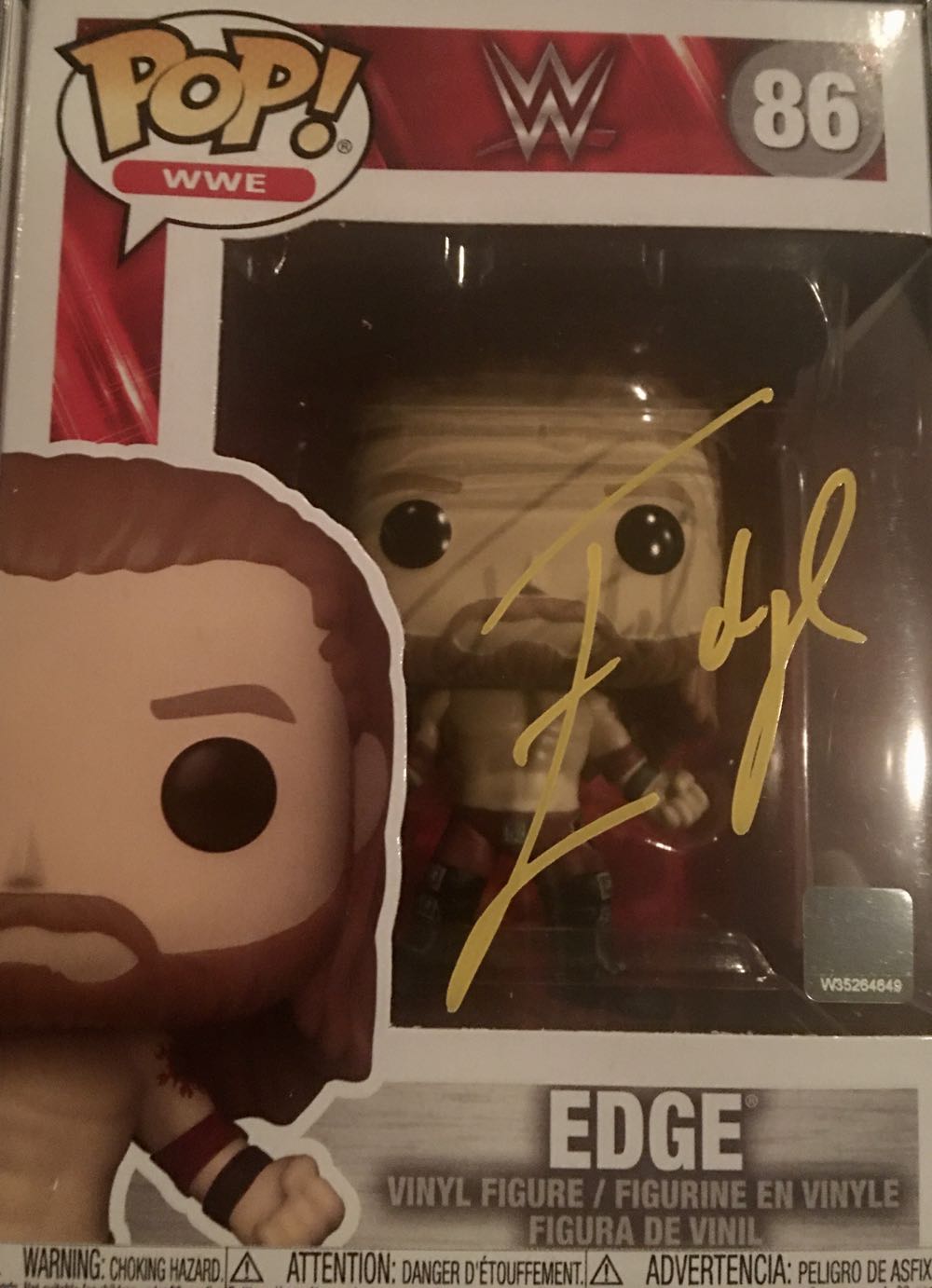 Edge - WWE vinyl figure collectible [Barcode 889698546638] - Main Image 3