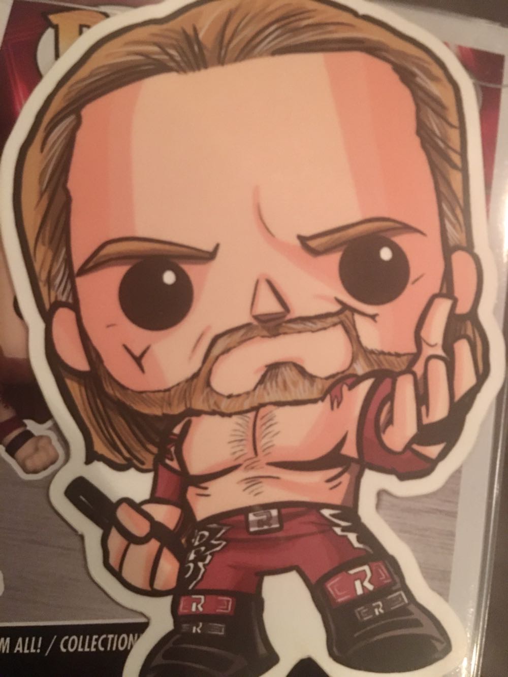 Edge - WWE vinyl figure collectible [Barcode 889698546638] - Main Image 4