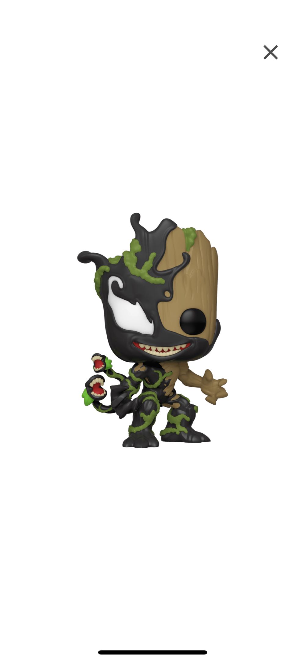 Venomized Groot  vinyl figure collectible [Barcode 4589974801982] - Main Image 2
