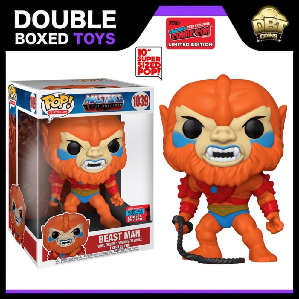 Beast Man - Masters of the Universe vinyl figure collectible [Barcode 889698506779] - Main Image 2