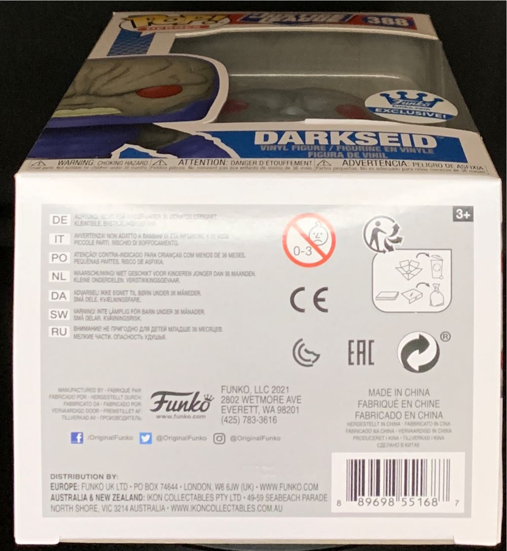 Darkseid - DC Comics vinyl figure collectible [Barcode 889698551687] - Main Image 2