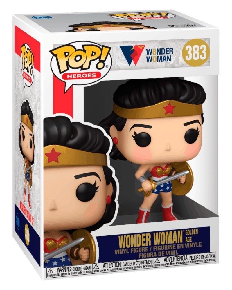 Wonder Woman (Golden Age) - DC Universe vinyl figure collectible [Barcode 889698549738] - Main Image 2