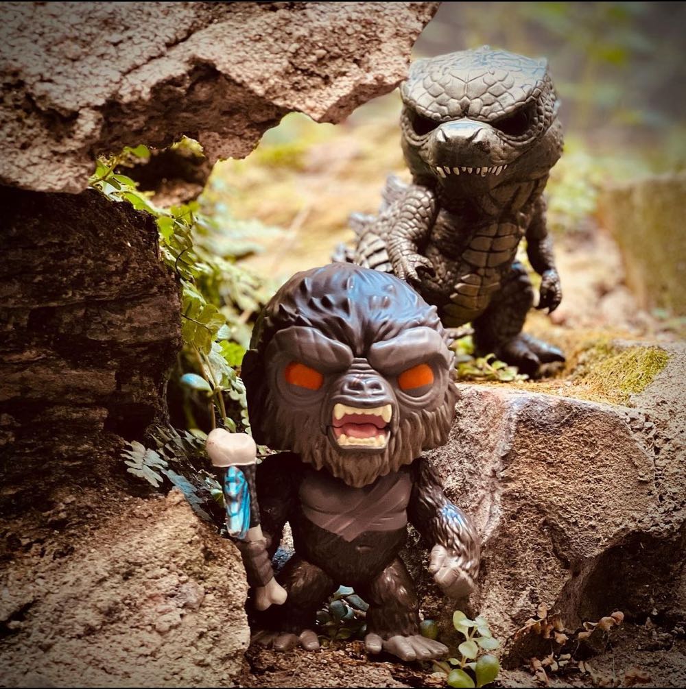 Funko Pop! 1021 Kong With Battle Axe - Godzilla vinyl figure collectible [Barcode 889698509534] - Main Image 3