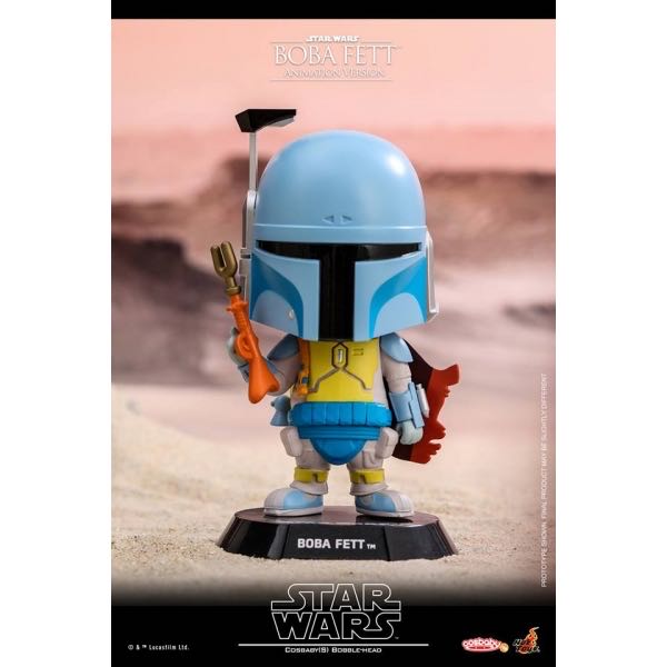 Hot Toys - Boba Fett Cosbaby Animation Version - Star Wars vinyl figure collectible [Barcode 4897011183626] - Main Image 3