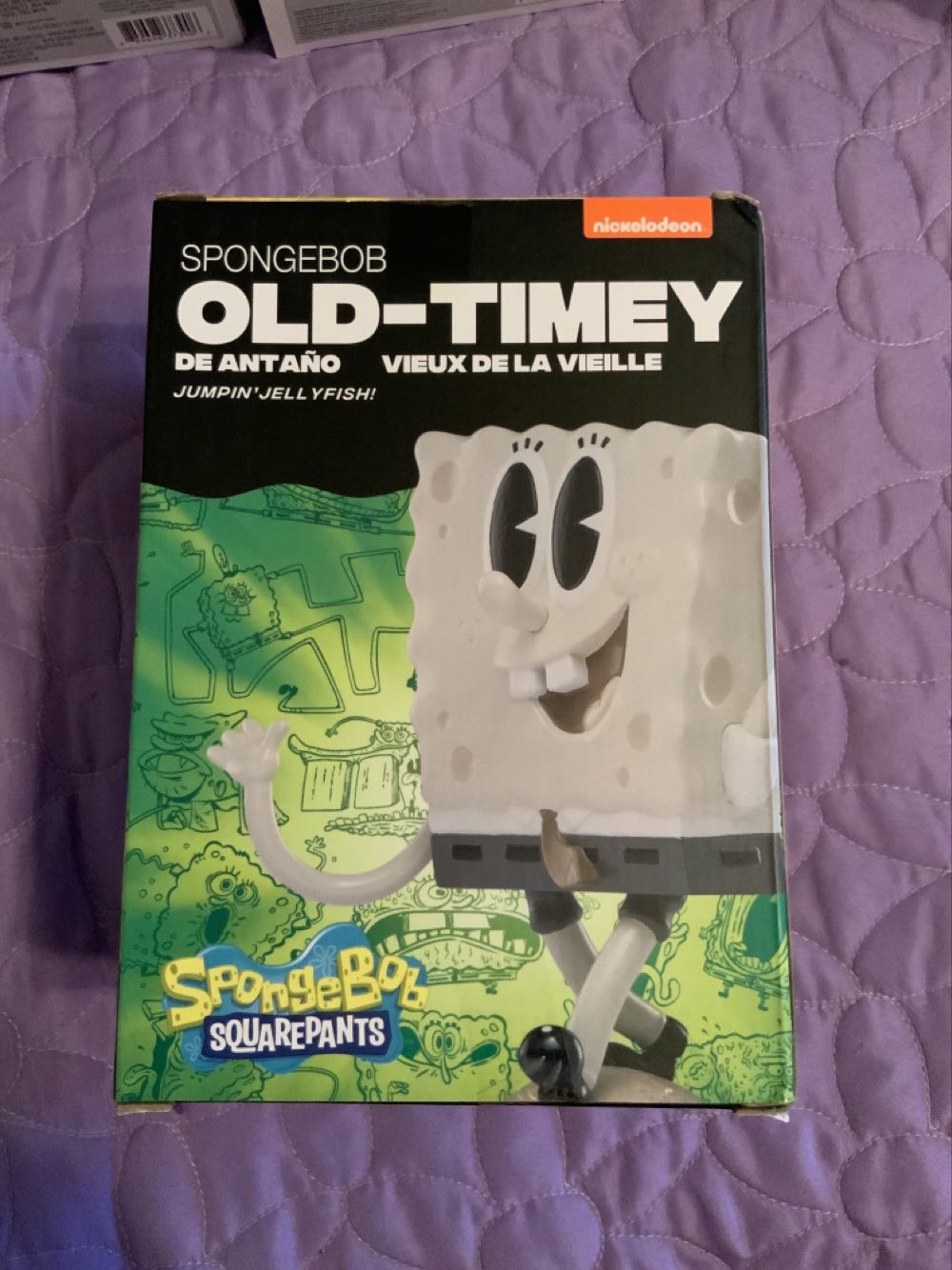 Spongebob Old Timey - SpongeBob SquarePants vinyl figure collectible [Barcode 848533010406] - Main Image 3