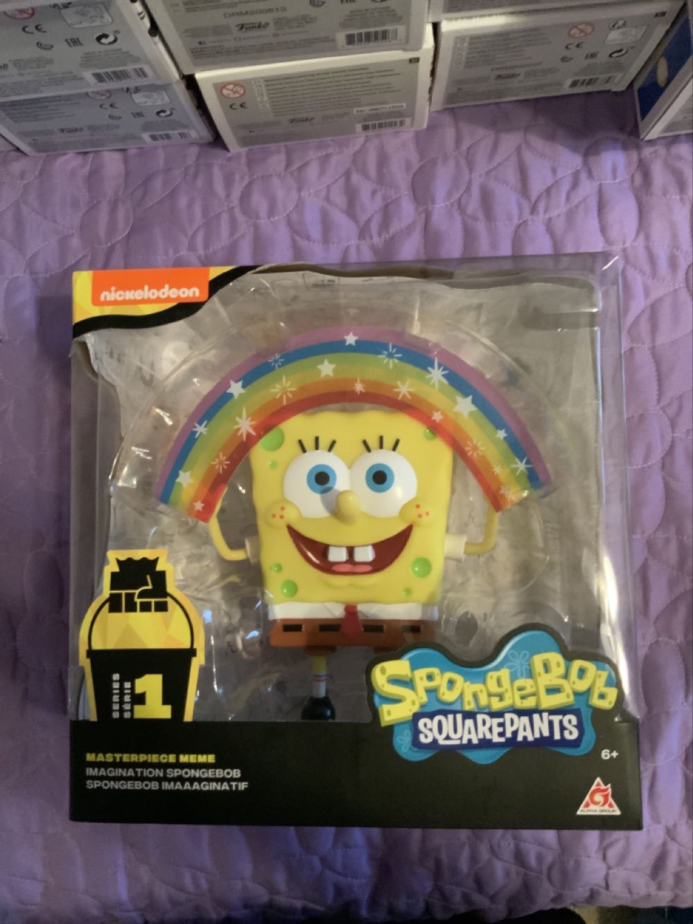 Imagination Spongebob - SpongeBob SquarePants vinyl figure collectible [Barcode 848533010574] - Main Image 2