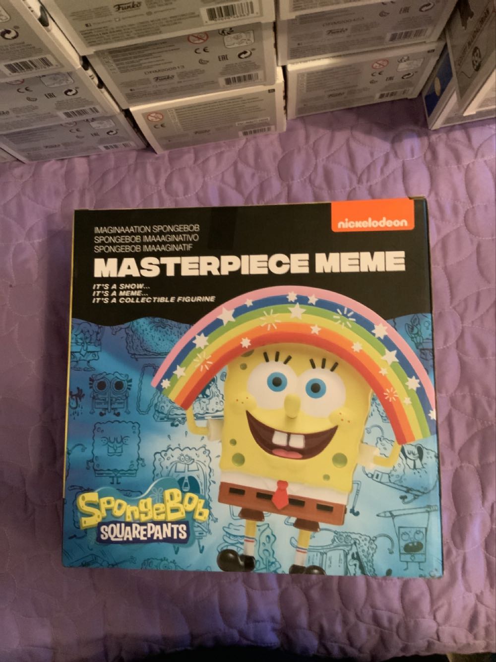 Imagination Spongebob - SpongeBob SquarePants vinyl figure collectible [Barcode 848533010574] - Main Image 3