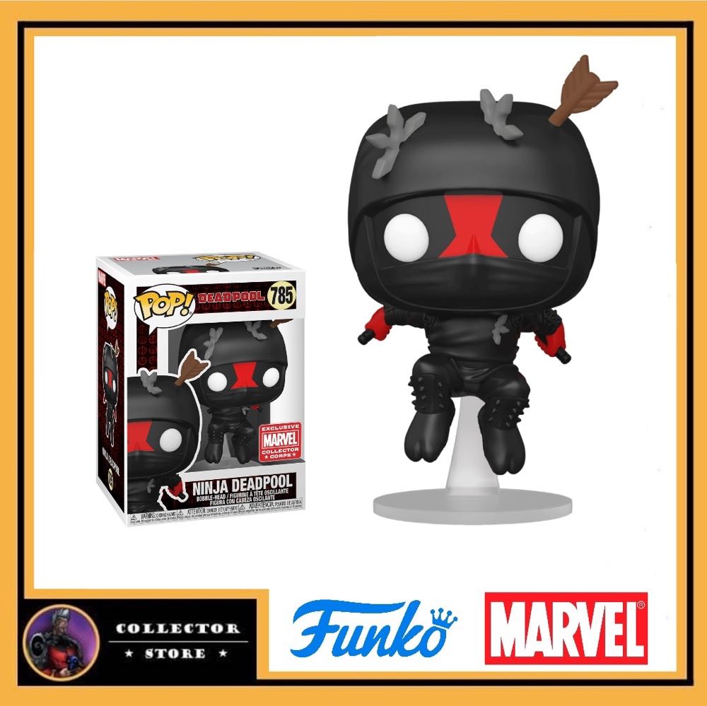 Ninja Deadpool - Deadpool vinyl figure collectible [Barcode 889698546980] - Main Image 2