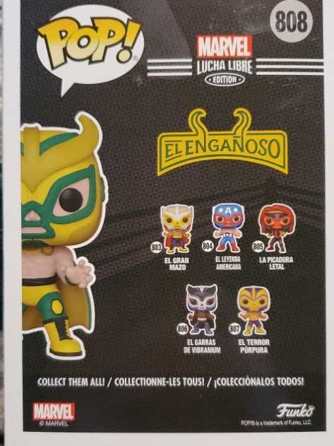 El Enganoso - Loki vinyl figure collectible [Barcode 889698539487] - Main Image 2