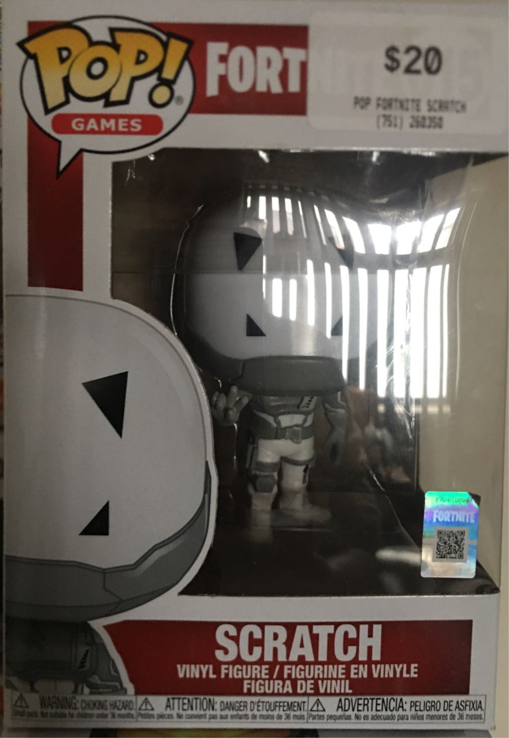 Scratch - Fortnite vinyl figure collectible [Barcode 889698484626] - Main Image 2