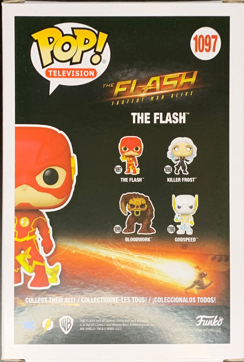 The Flash - DC Universe vinyl figure collectible [Barcode 889698520188] - Main Image 3