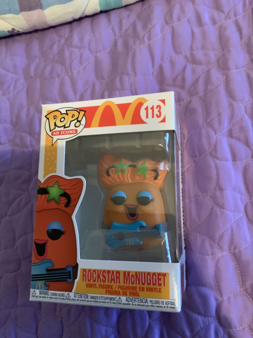 McDonald’s: Rockstar McNugget - McDonald vinyl figure collectible [Barcode 889698529884] - Main Image 2