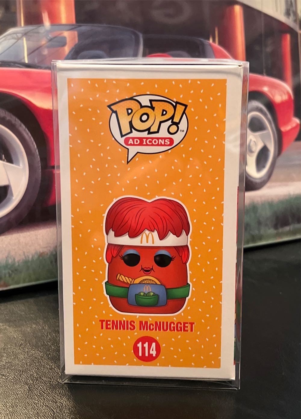 Tennis McNugget - McDonald vinyl figure collectible [Barcode 889698537124] - Main Image 4