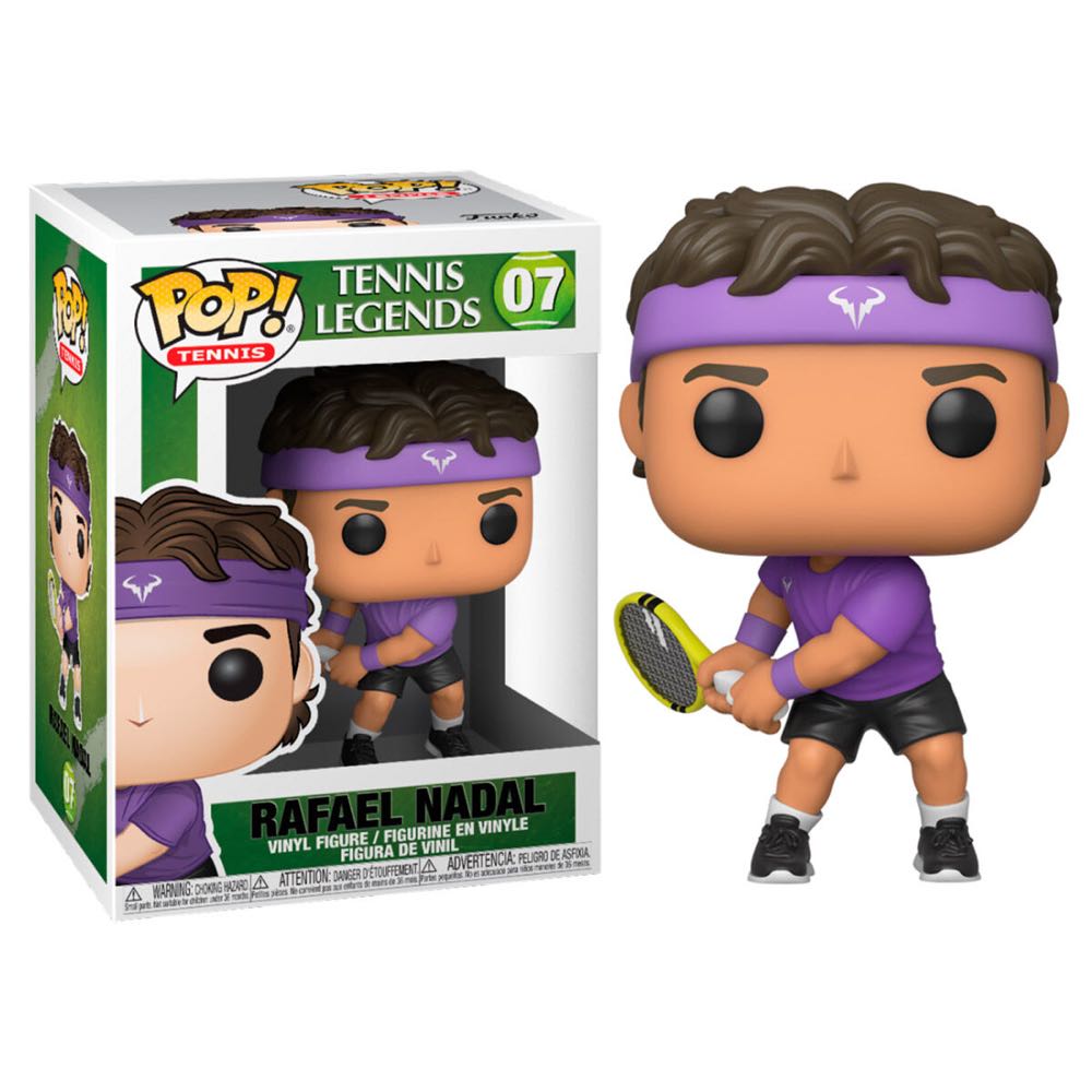 Rafael Nadal - Tennis Legends vinyl figure collectible [Barcode 889698498968] - Main Image 2