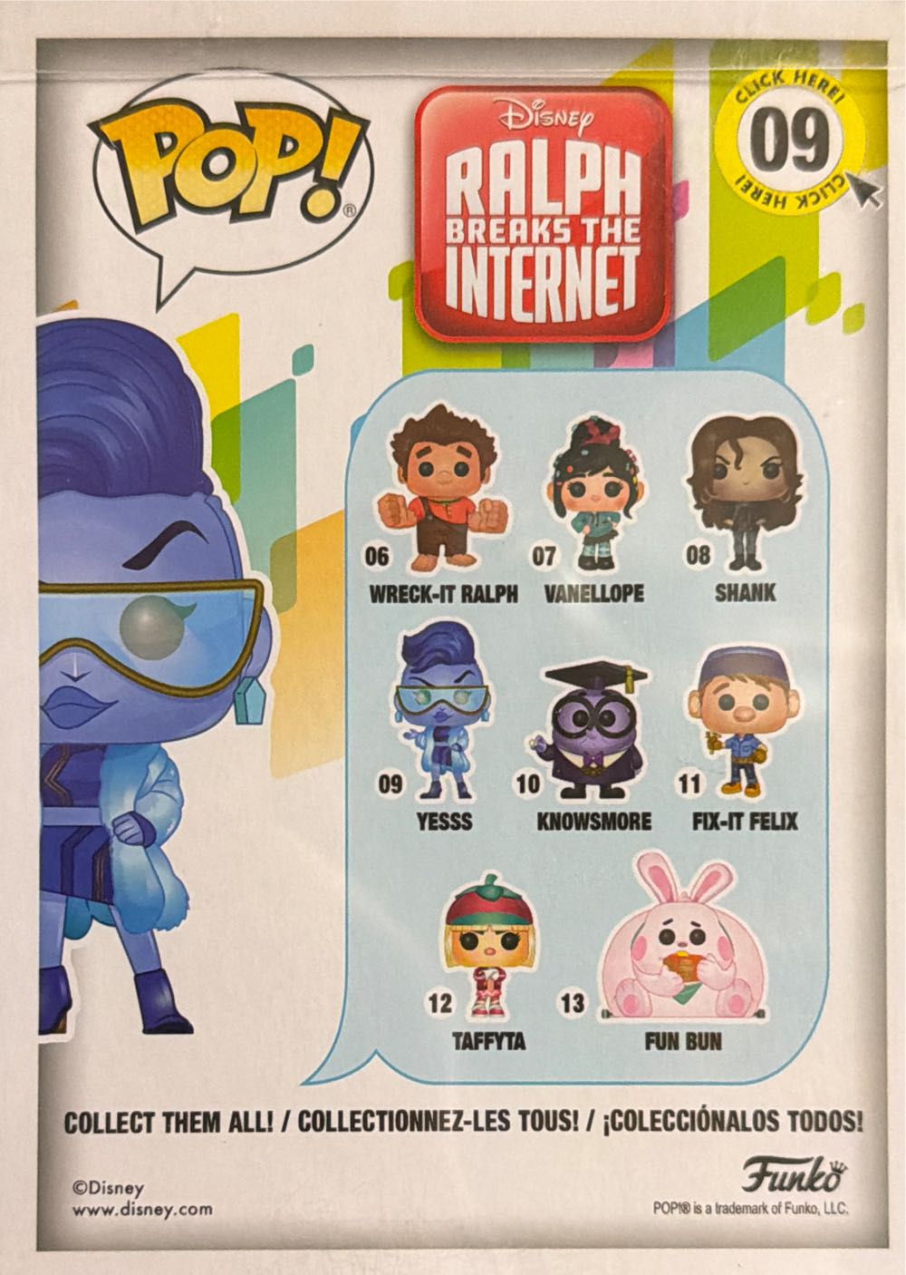 Ralph Breaks the Internet 09 - Yesss - Wreck-It Ralph vinyl figure collectible [Barcode 889698334143] - Main Image 2