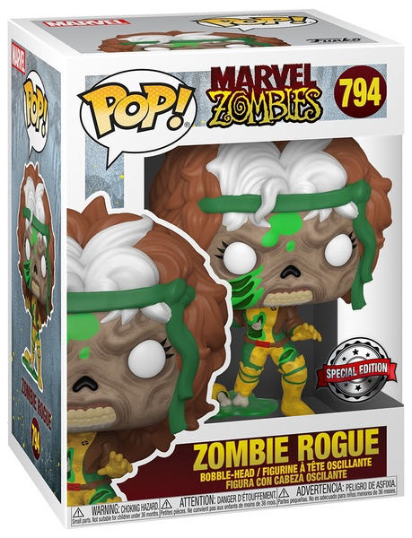 Marvel Zombie Rogue - Marvel Universe vinyl figure collectible [Barcode 889698545617] - Main Image 3