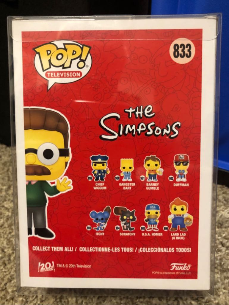 The Simpsons: Ned Flanders - The Simpsons vinyl figure collectible [Barcode 889698496117] - Main Image 2