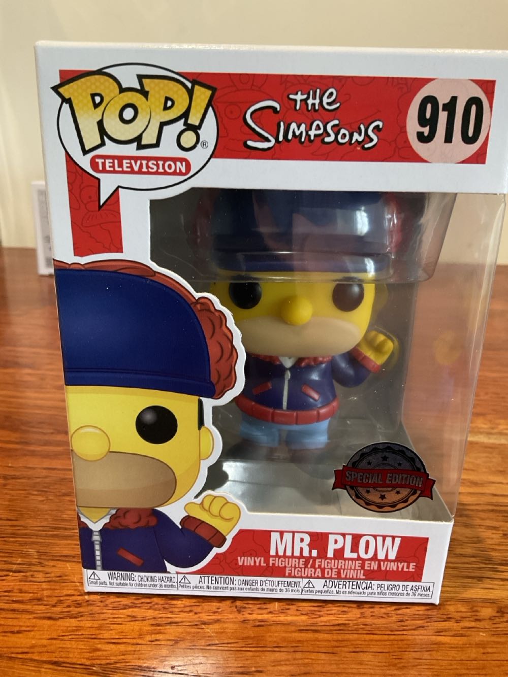 Mr. Plow - The Simpsons vinyl figure collectible [Barcode 889698522533] - Main Image 2