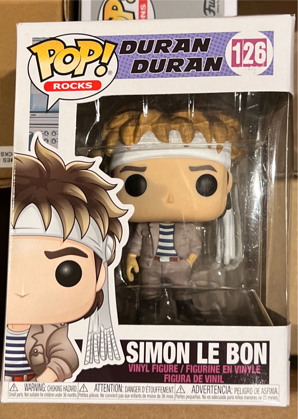 Simon Le Bon - Duran Duran vinyl figure collectible [Barcode 889698412346] - Main Image 2