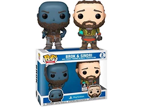 Brok & Sindri (2 Pack) - God of War vinyl figure collectible [Barcode 889698538817] - Main Image 1