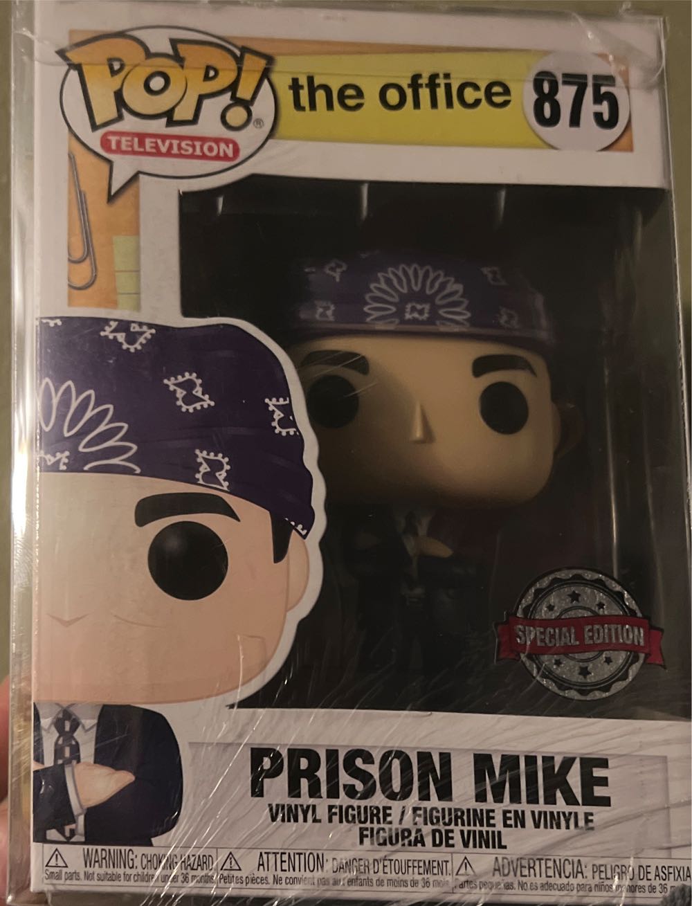 The Office: Prison Mike  vinyl figure collectible [Barcode 889698349949] - Main Image 2