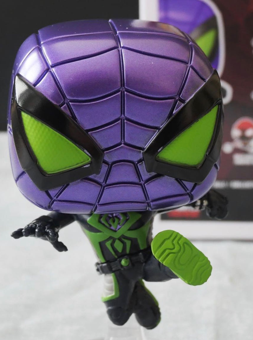 Miles Morales (Purple Reign) $10 - Spider-Man vinyl figure collectible [Barcode 889698546959] - Main Image 4