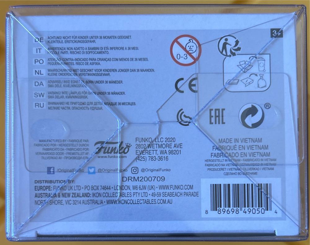 #790 Animation: My Hero Academia: Mina Ashido (Special Edition, Metallic) - My Hero Academia vinyl figure collectible [Barcode 889698490504] - Main Image 4