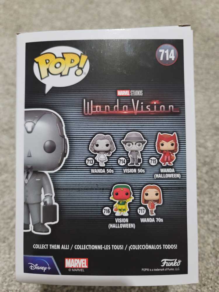 Vision 50s (Chase) - Marvel Universe vinyl figure collectible [Barcode 889698520430] - Main Image 3