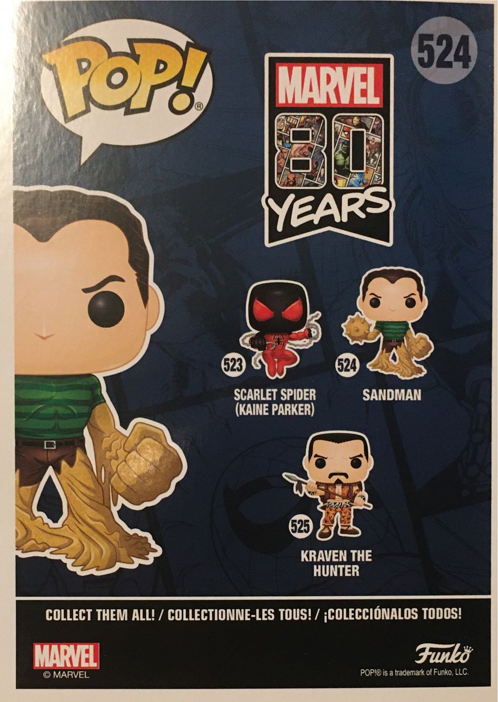Marvel: Sandman - Marvel Universe vinyl figure collectible [Barcode 889698429788] - Main Image 2