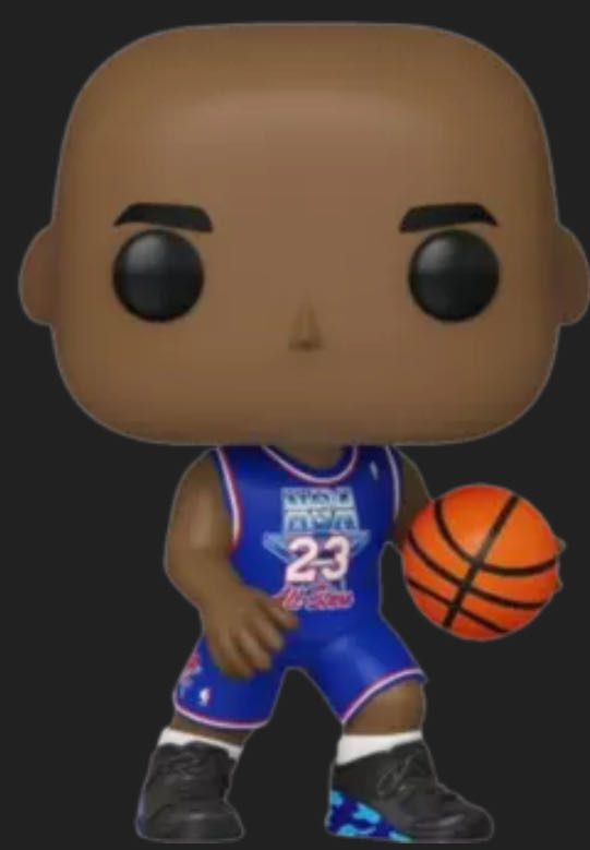 100. Michael Jordan - NBA vinyl figure collectible [Barcode 889698551717] - Main Image 2