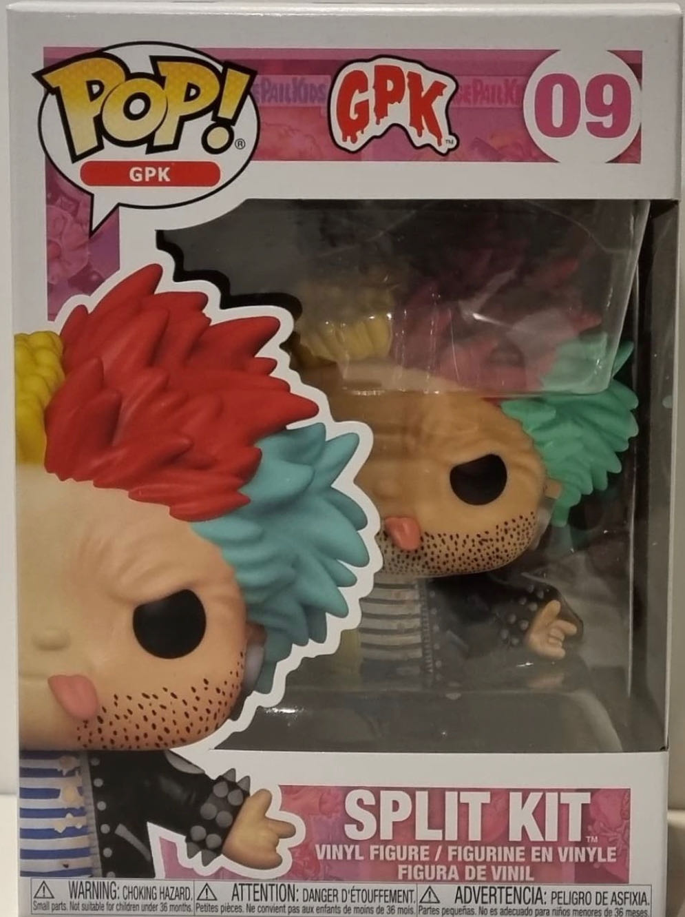 GPK 09 - Split Kit - Garbage Pail Kids vinyl figure collectible [Barcode 889698543477] - Main Image 4