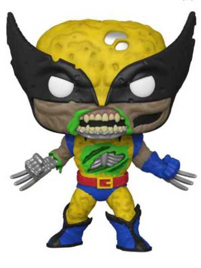 Marvel Zombie Wolverine 10” - Marvel Universe vinyl figure collectible [Barcode 889698516556] - Main Image 3