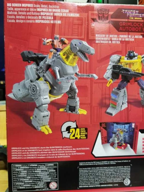 Bumblebee Transformers Studio Series 86 Grimlock And Wheelie - Transformers vinyl figure collectible [Barcode 630509977321] - Main Image 3