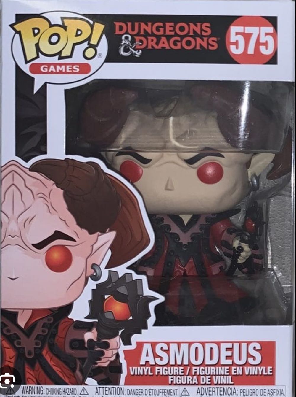 Asmodeus - Dungeons & Dragons vinyl figure collectible [Barcode 889698451161] - Main Image 4