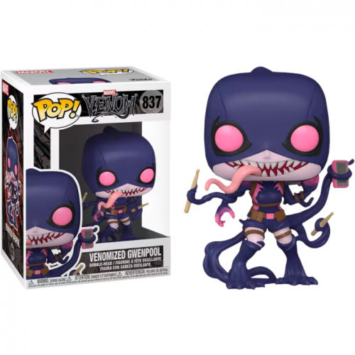 Marvel #837 Venomized Gwenpool - Venom vinyl figure collectible [Barcode 889698545761] - Main Image 3