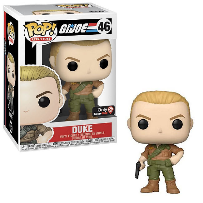 G.i. Joe Duke Funko - 46 - G.I. Joe vinyl figure collectible [Barcode 889698537155] - Main Image 4