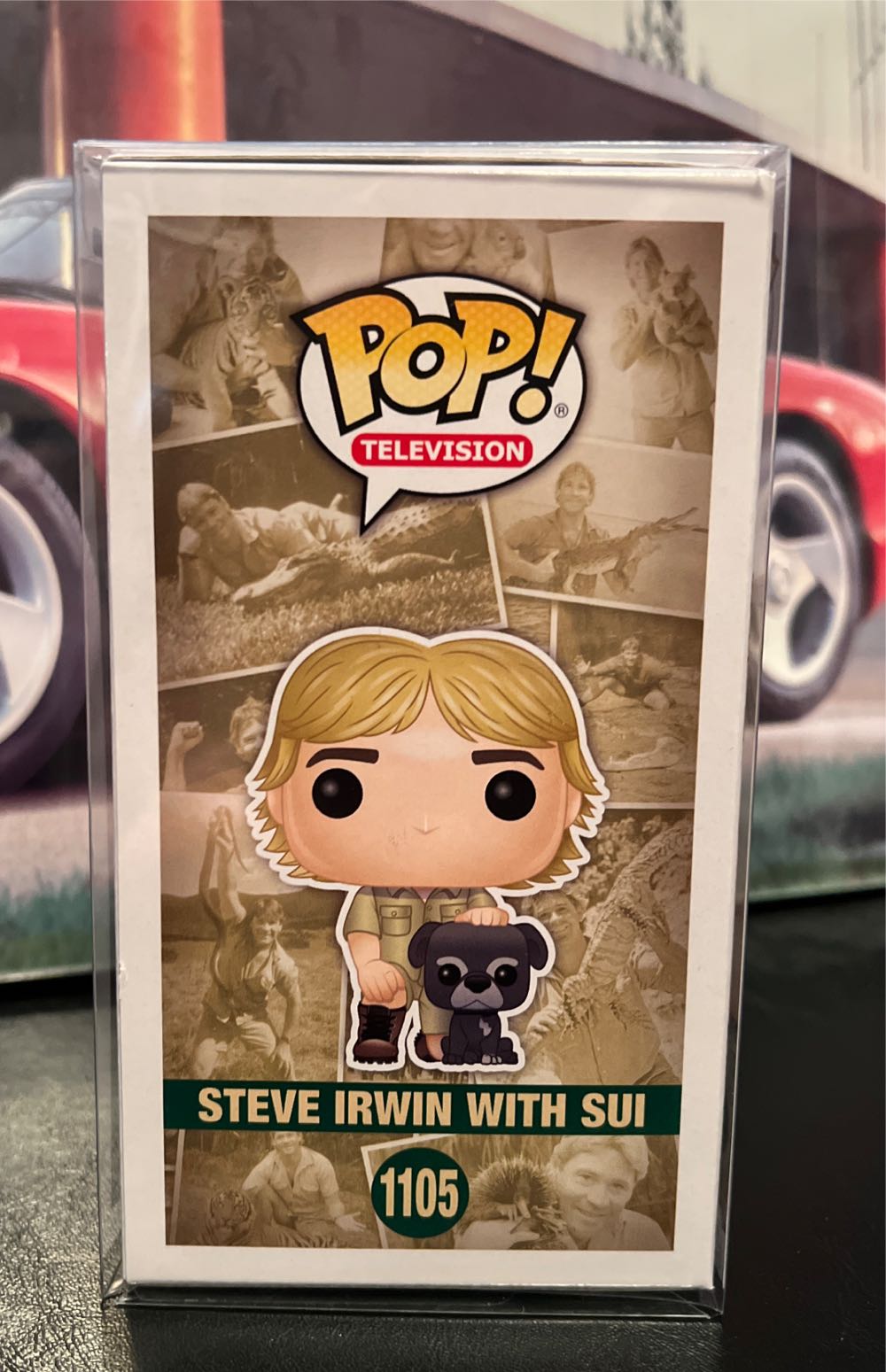Steve Irwin with Sui - Australia Zoo vinyl figure collectible [Barcode 889698546966] - Main Image 4