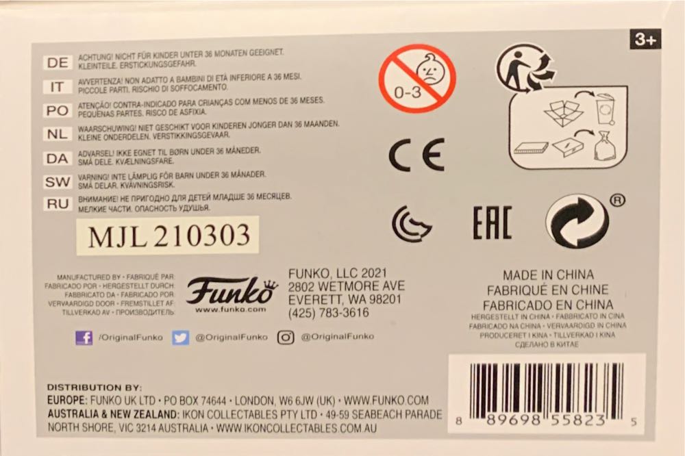 Brandon ”Brand” Walsh - The Goonies vinyl figure collectible [Barcode 889698558235] - Main Image 4