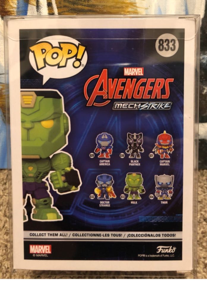 Hulk - Avengers: Mech Strike vinyl figure collectible [Barcode 889698552370] - Main Image 2