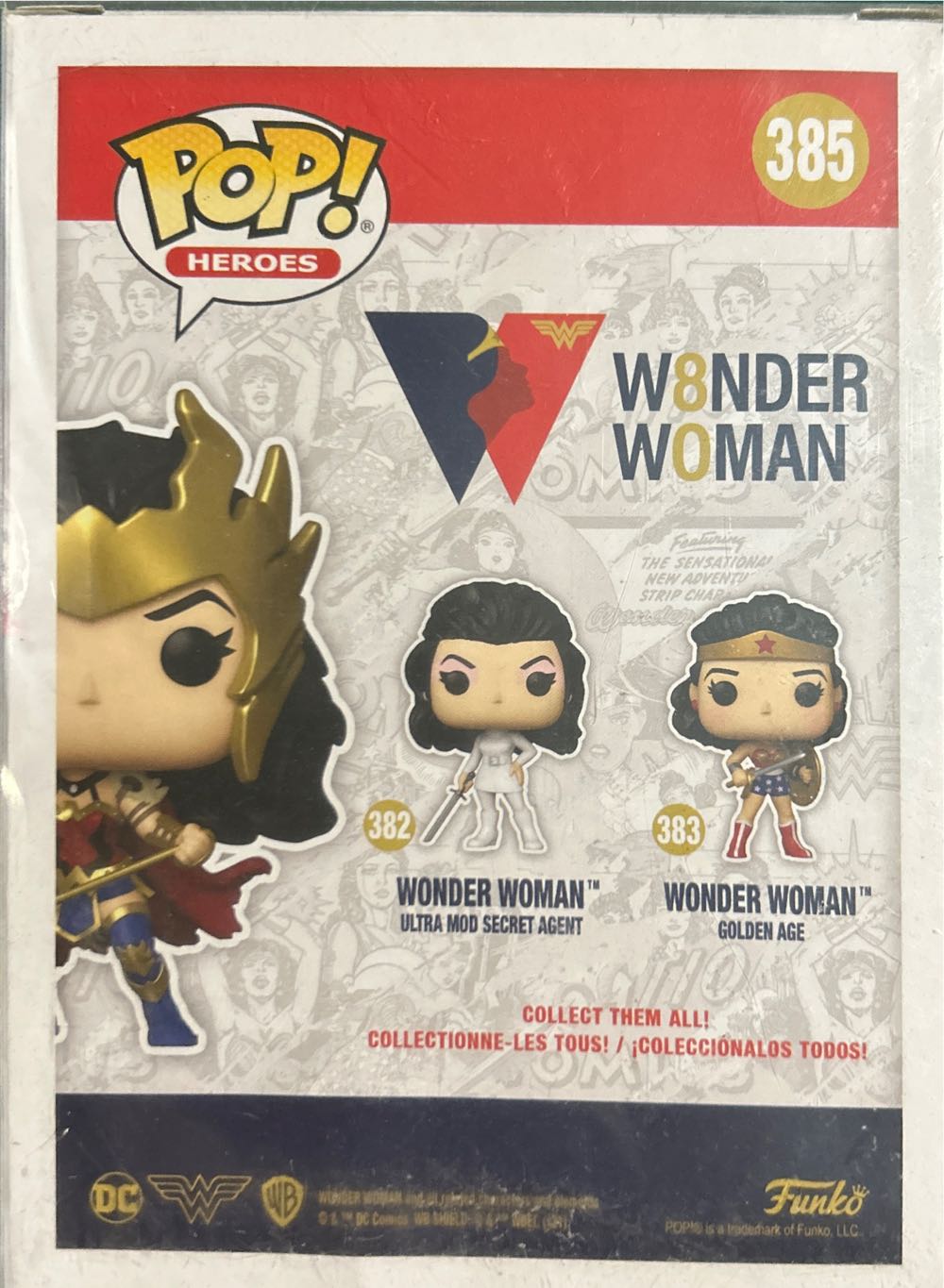 Death Metal Wonder Woman - DC Universe vinyl figure collectible [Barcode 889698550901] - Main Image 2