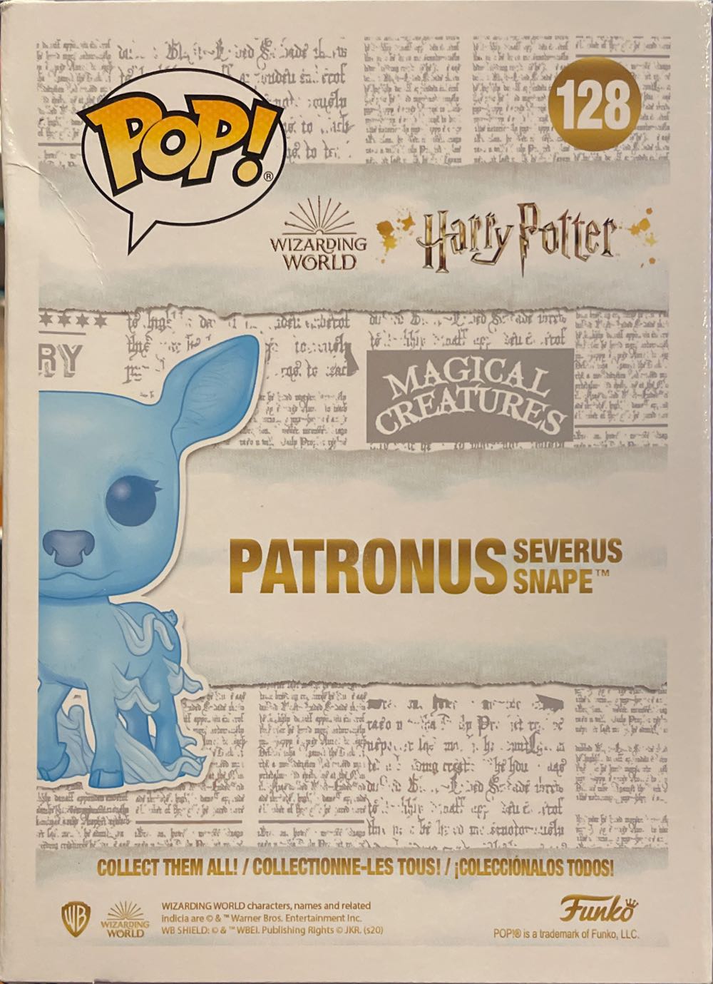 Patronus Severus Snape - Harry Potter vinyl figure collectible [Barcode 889698538480] - Main Image 2