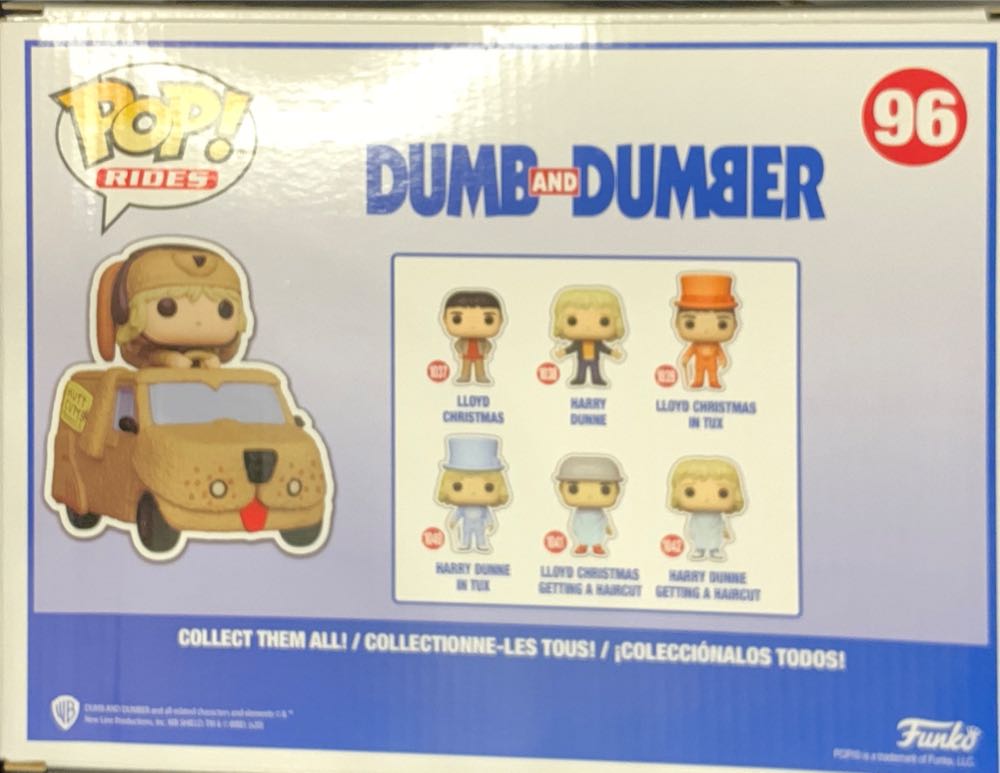 Dumb & Dumber #96 Harry With Mutt Cutts Van - Dumb and Dumber vinyl figure collectible [Barcode 889698519489] - Main Image 2