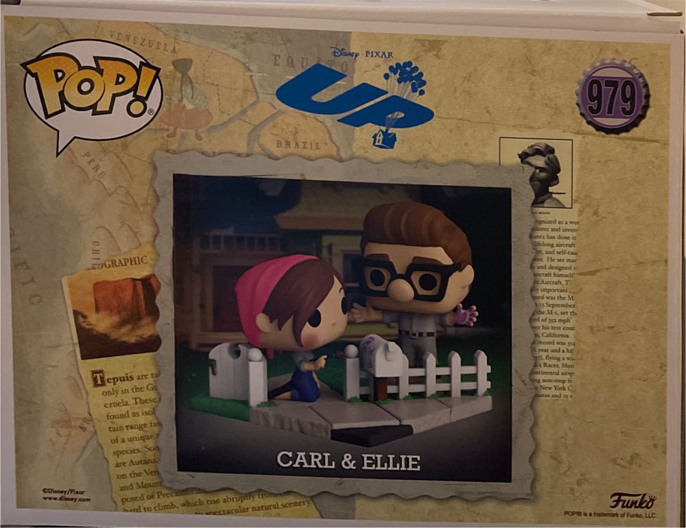 Carl And Ellie - Mailbox - UP! - 979 - Up vinyl figure collectible [Barcode 889698506700] - Main Image 2