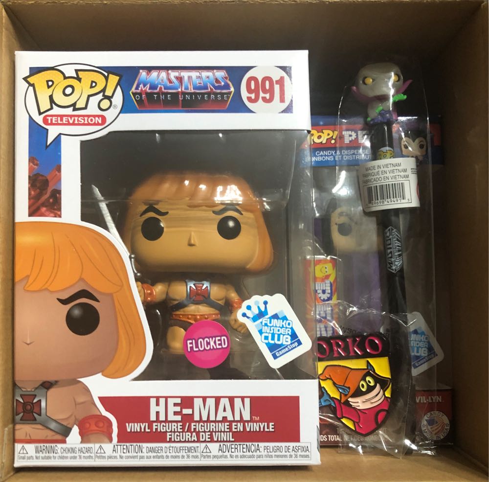 He-Man Universe Gamestop Funko Masters Of The Universe Pop!! Funko Box Sealed - Masters of the Universe vinyl figure collectible [Barcode 889698496780] - Main Image 2